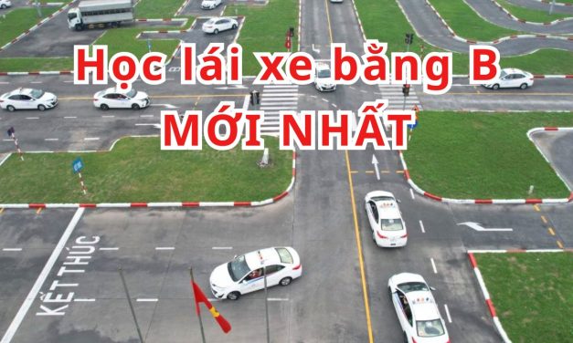 Học Lái Xe Bằng B Mới  2026 – Quy Định & Học Phí Thi B