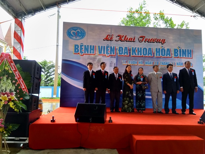 Bệnh viện Đa khoa Hòa Bình - Xe cấp cứu Buôn Mê Thuột