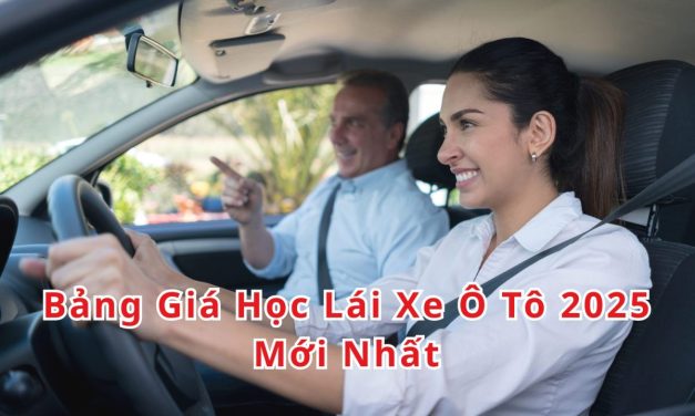 Bảng Giá Học Lái Xe Ô Tô 2026 Mới  –  Minh Bạch, Trọn Gói!