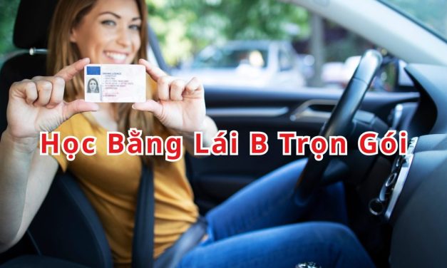 Học Bằng Lái B Trọn Gói 2026 – Tiết Kiệm, Nhanh Có Bằng