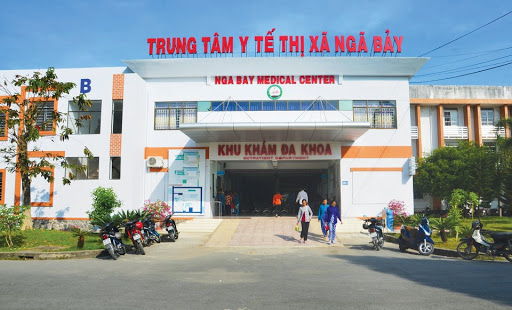 Trung Tâm Y Tế Thành Phố Ngã Bảy- xe cấp cứu Ngã Bảy