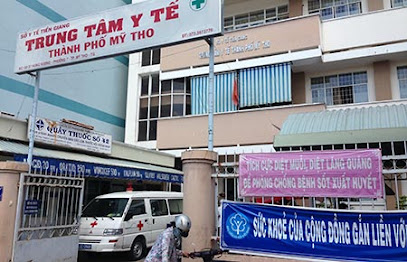 Trung tâm Y tế TP. Mỹ Tho- xe cấp cứu Mỹ Tho
