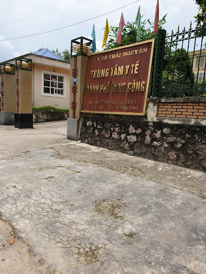 Trung tâm y tế Sông Công- xe cấp cứu Sông Công