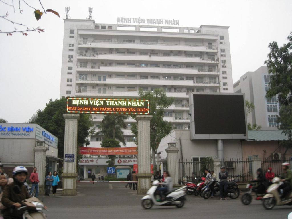 Bệnh Viện Thanh Nhàn - Xe cấp cứu Hà Nội