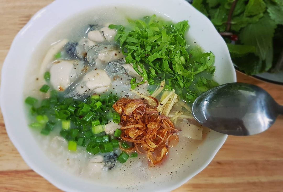Cháo hàu - Ăn sáng Phú Yên