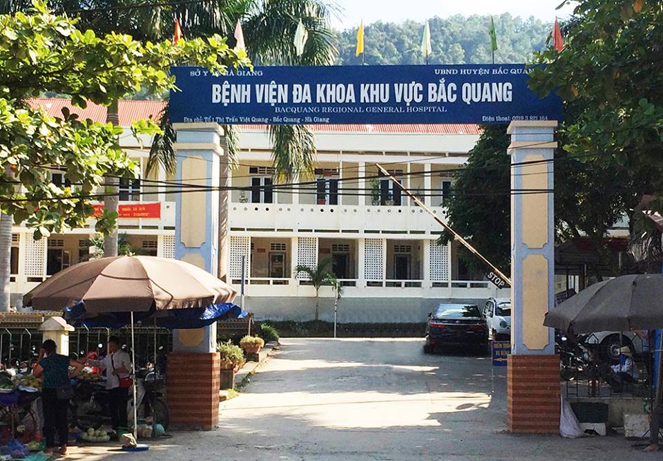 Bệnh viện Đa khoa huyện Bắc Quang - Xe cấp cứu Hà Giang