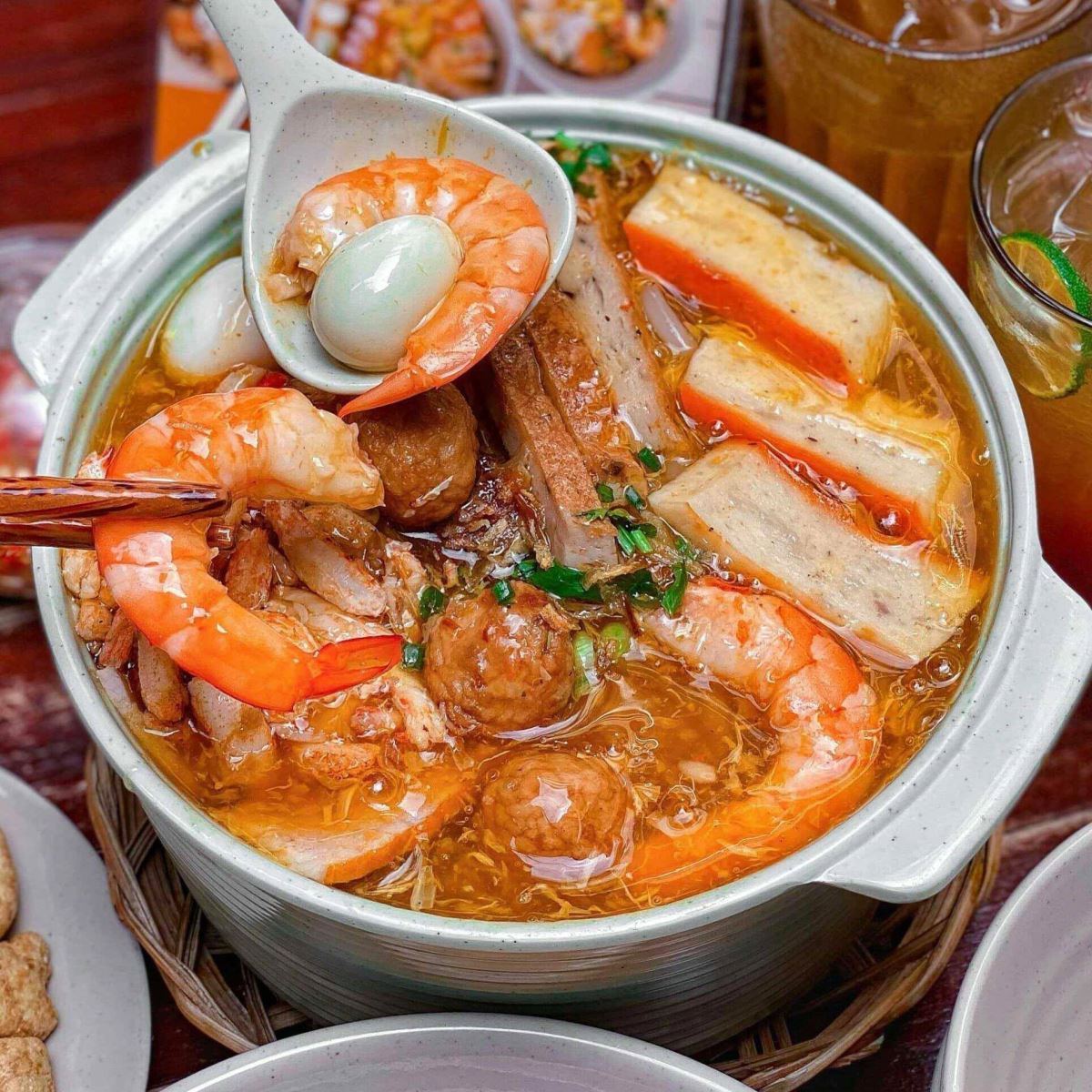 Bánh canh cua - Ăn sáng Vĩnh Long