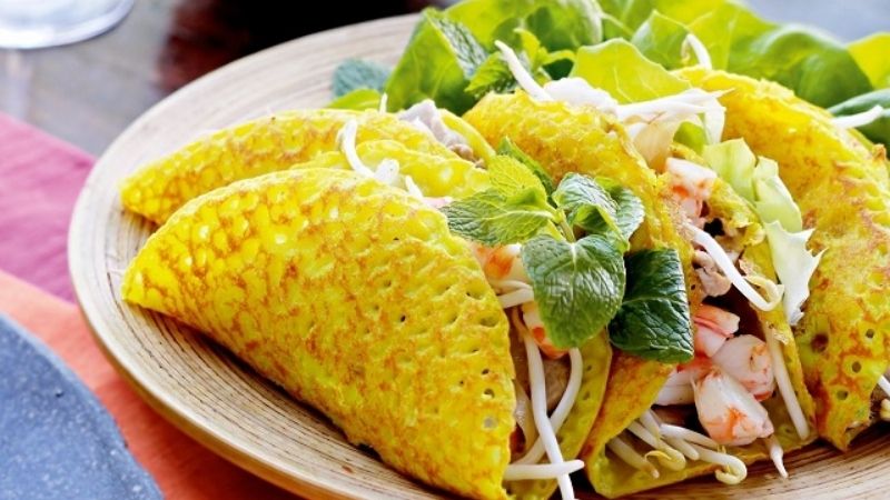 Bánh khoái - Ăn tối Huế