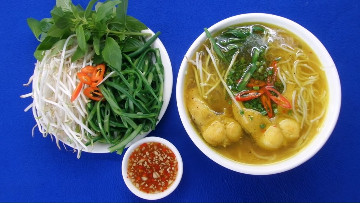 Bún cá lóc - Ăn sáng Sa Đéc