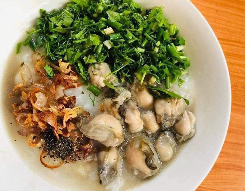 Cháo hàu - Ăn tối Vũng Tàu