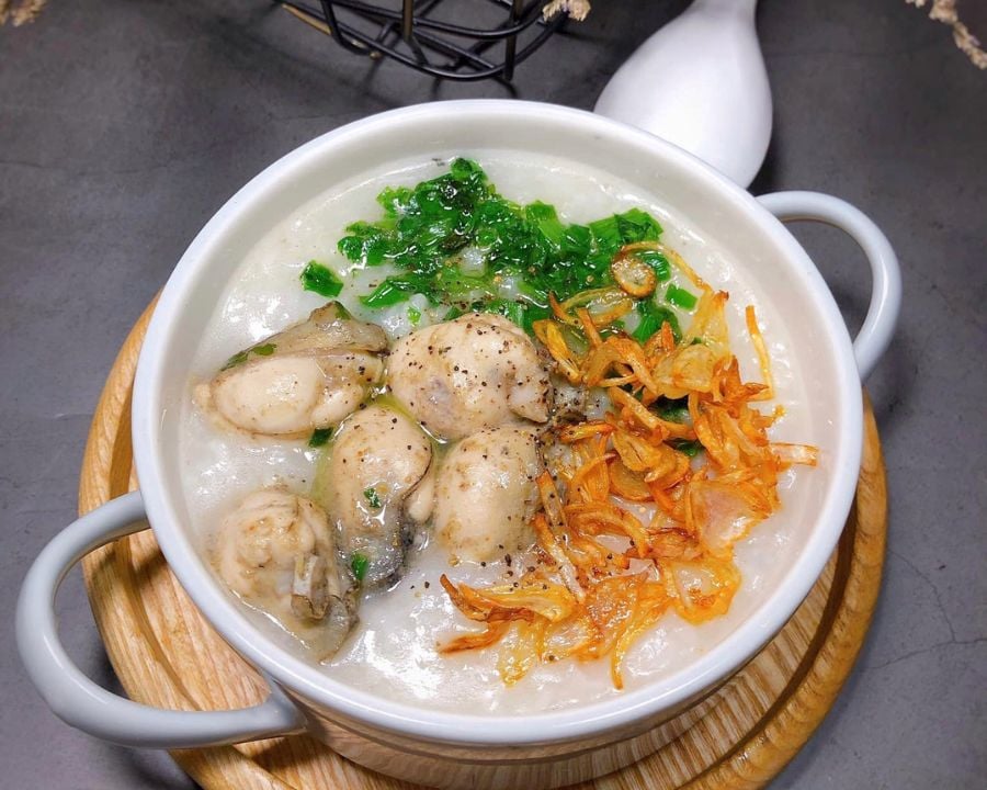 Cháo hàu - Ăn trưa Phú Yên