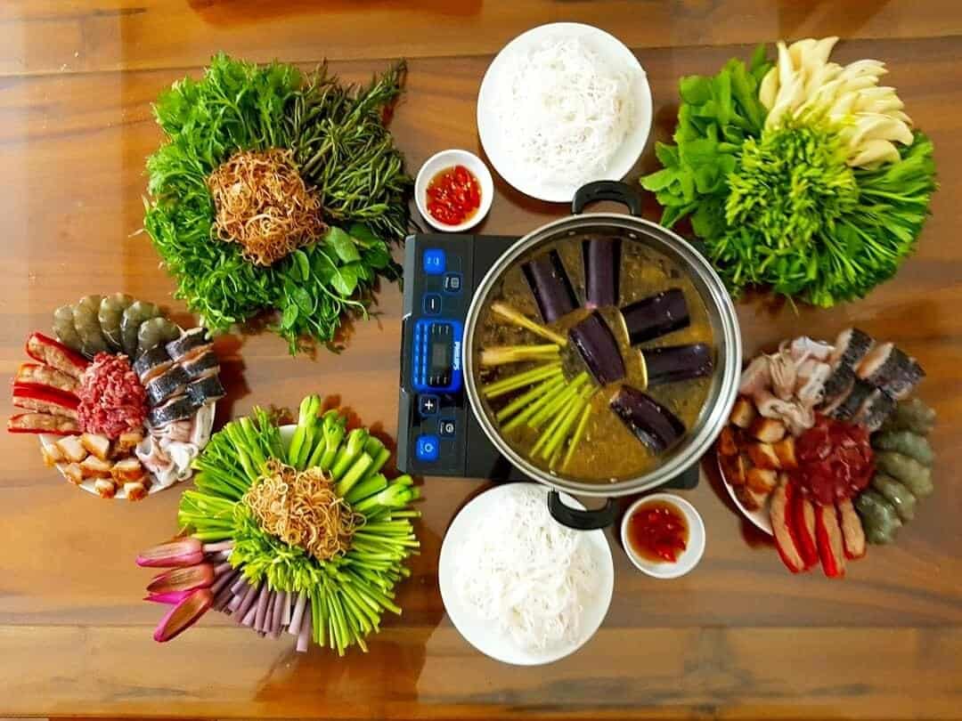 Lẩu mắm - Ăn trưa Đồng Tháp