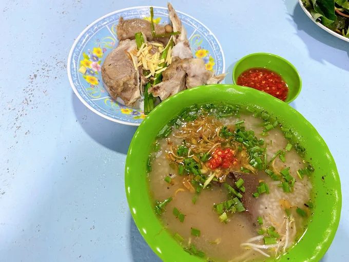 Cháo lòng - Ăn tối Tiền Giang