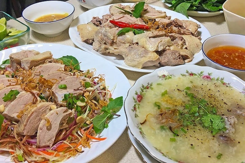 Cháo Vịt Xiêm - Ăn trưa Đồng Tháp