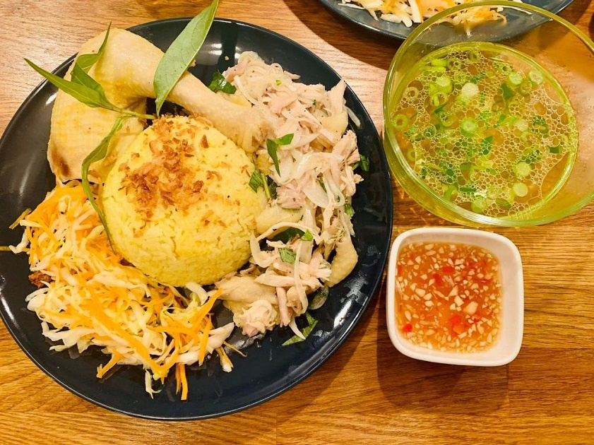 Cơm gà Phú Quốc - Ăn trưa Kiên Giang