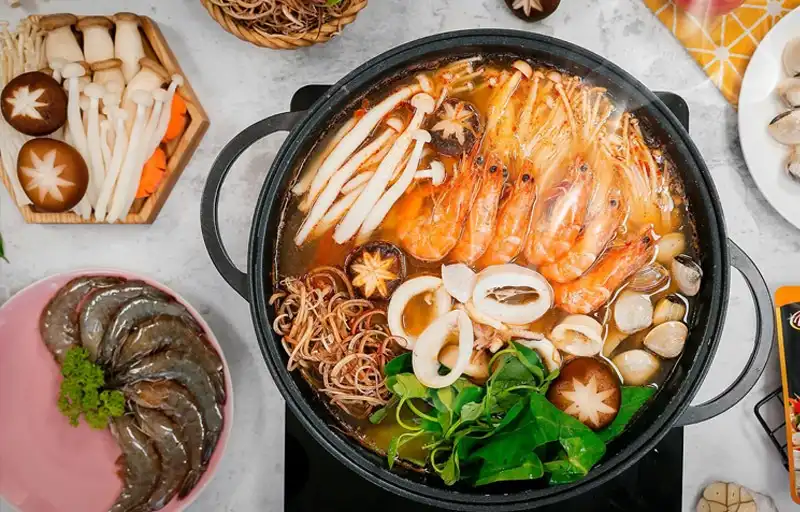 Lẩu hải sản Phú Yên - Ăn trưa Phú Yên 