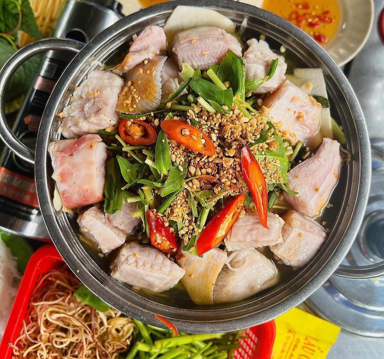 Lẩu cá đuối - Ăn tối Vũng Tàu