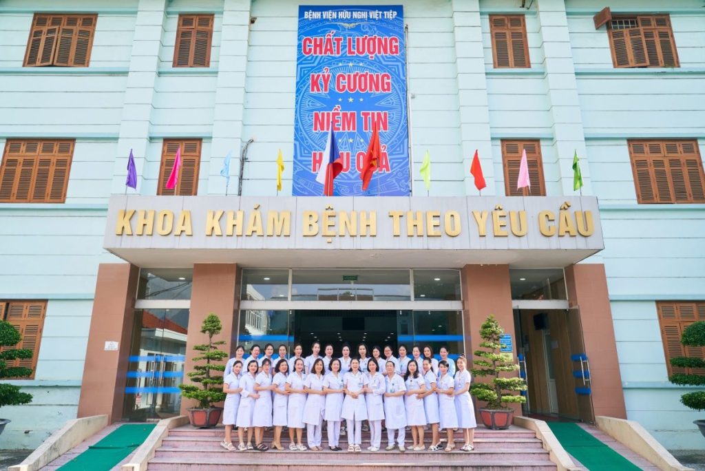 Bệnh viện Hữu nghị Việt Tiệp - Xe cấp cứu Hải Phòng