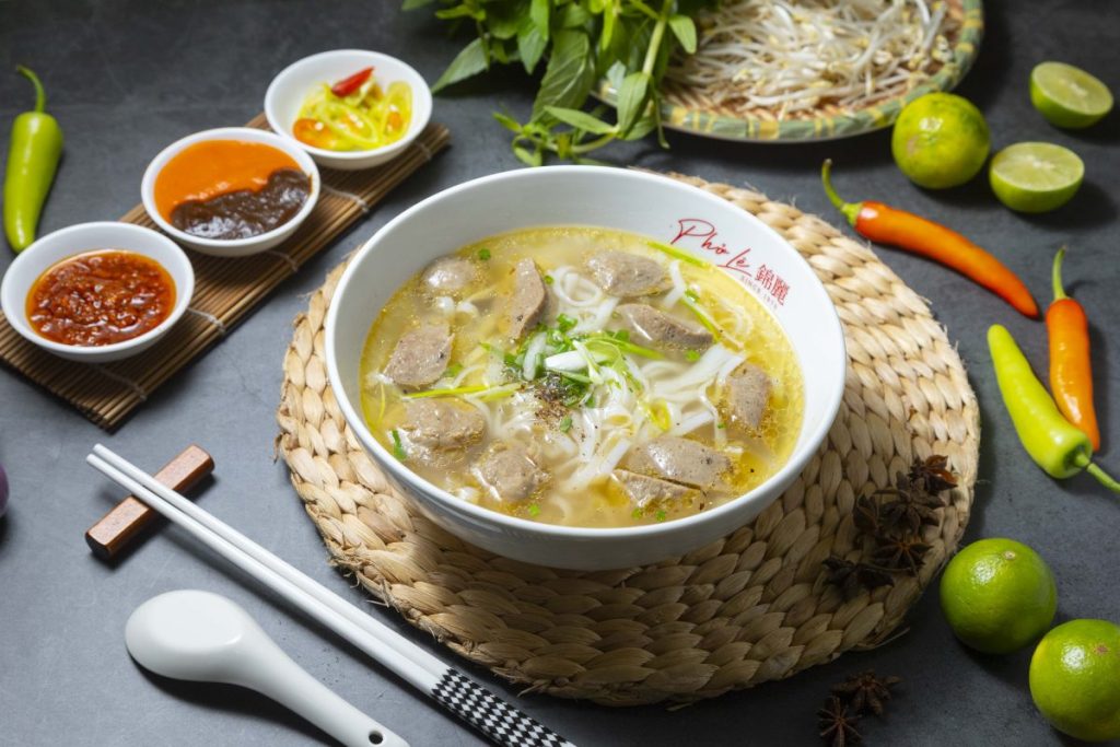 Phở bò viên - ăn sáng Đồng Nai