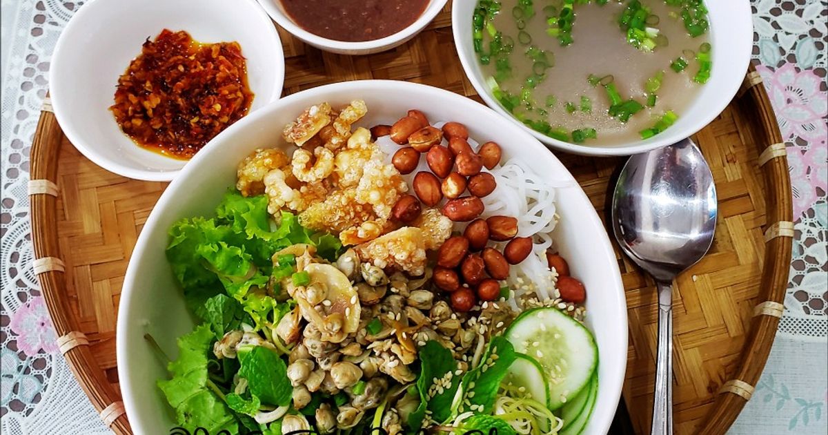 Bún hến - Ăn tối Huế