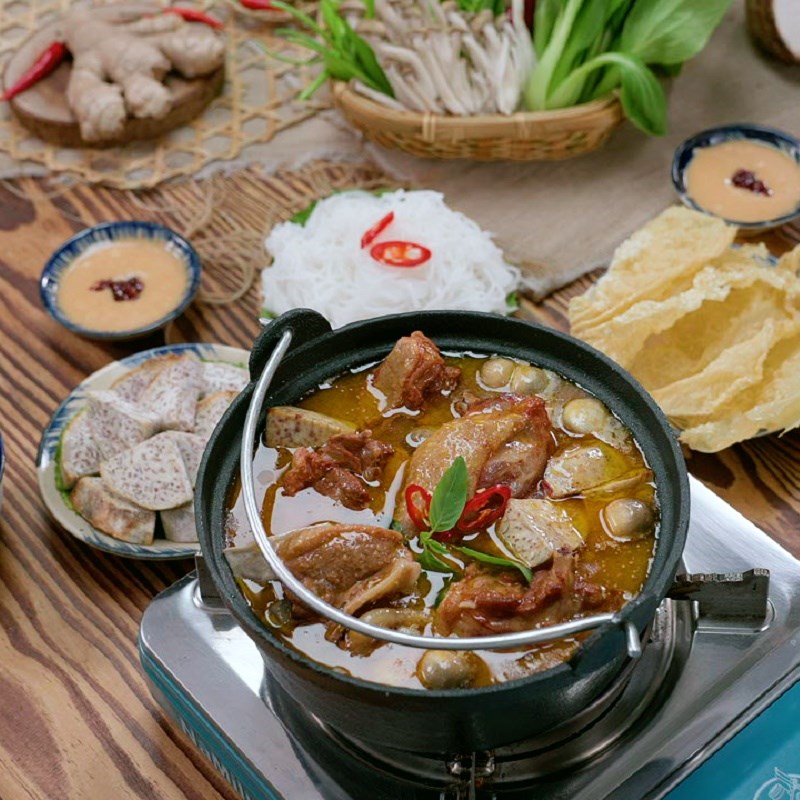 Vịt nấu chao - Ăn trưa Hậu Giang