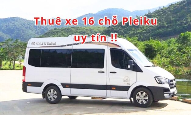 Pleiku – TOP 5+ Thuê Xe 16 Chỗ Pleiku Uy Tín 2026