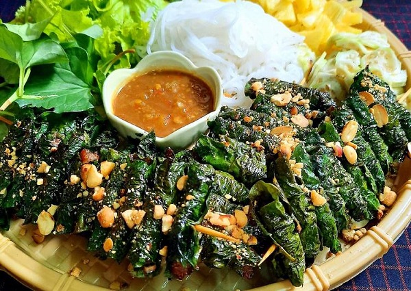 Bò lá lốt A Quắn - Ăn tối Gò Vấp