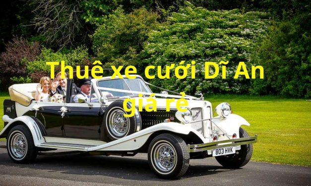 Dĩ An – TOP 5+ Thuê xe cưới Dĩ An, rước dâu – Xe hoa