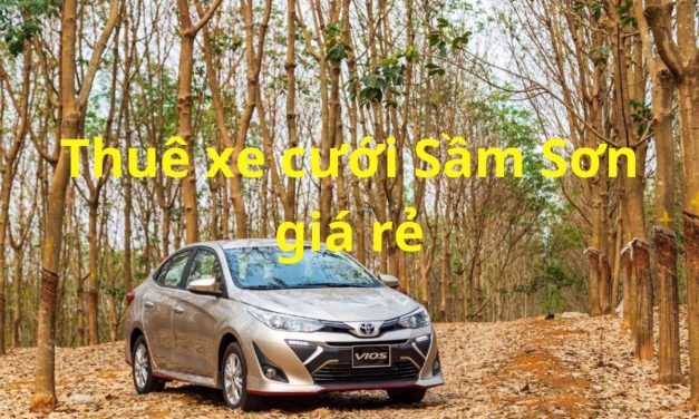 Sầm Sơn – TOP 5+ Thuê xe cưới Sầm Sơn, rước dâu – Xe hoa