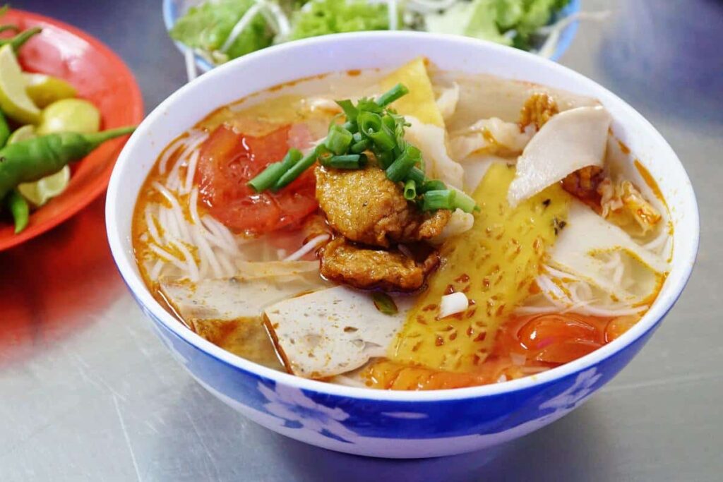 Bún chả cá Nha Trang - Ăn sáng Nha Trang