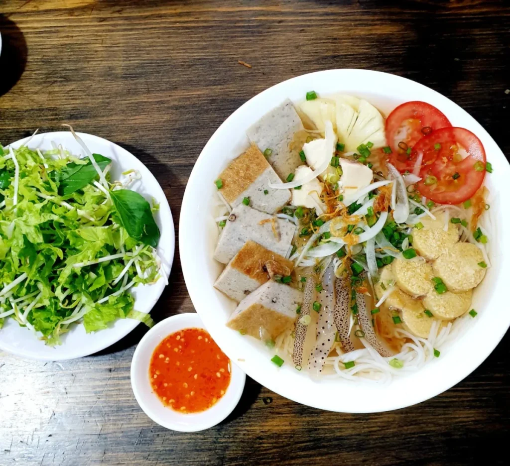 Bún sứa Nha Trang - Ăn sáng Nha Trang