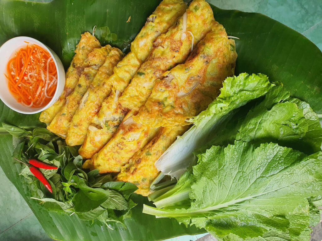 Bánh xèo - Ăn sáng Gò Công