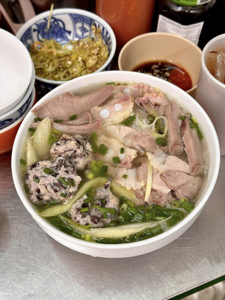 Bún mọc - Ăn trưa Vĩnh Yên